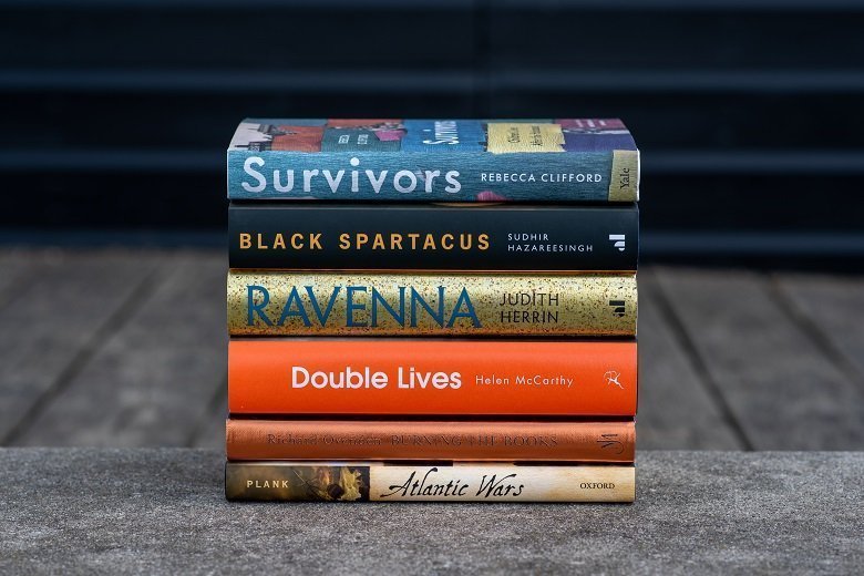 The six hardback books shortlisted for the Wolfson History Prize 2021