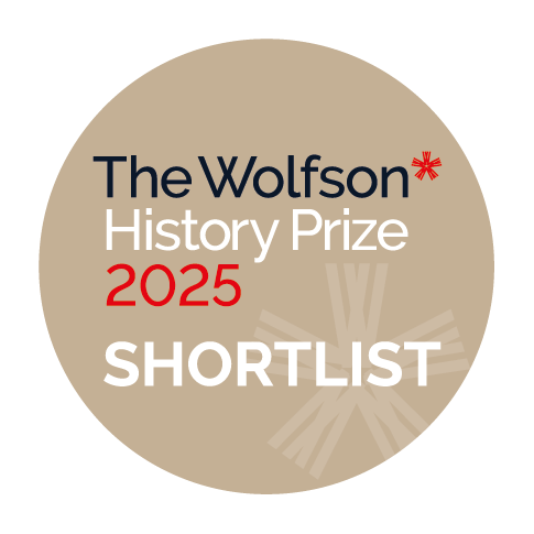 Wolfson History Prize 2025 shortlist logo sticker